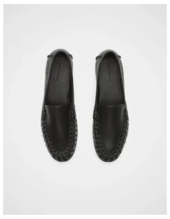 Seed Heritage Albie Whipstitch Loafer in Black