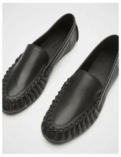 Seed Heritage Albie Whipstitch Loafer in Black