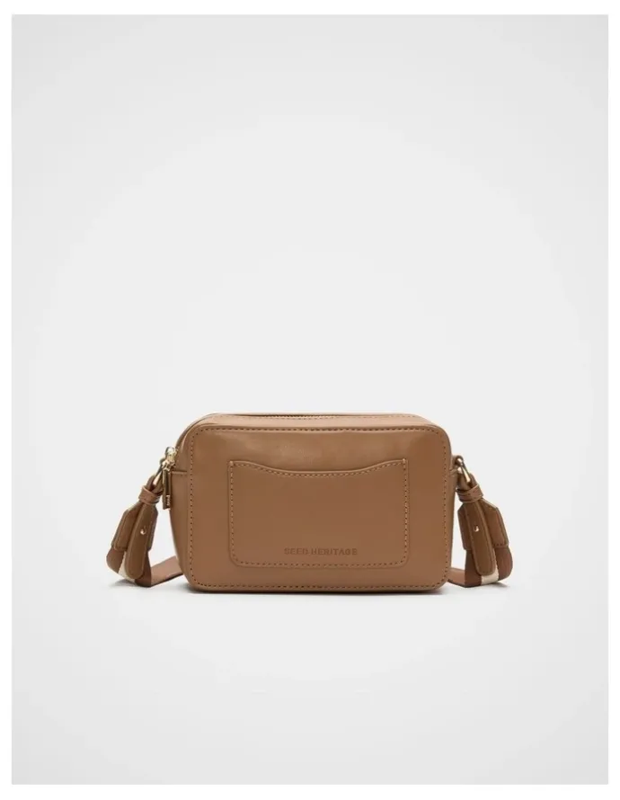 Seed Heritage Camera Bag in Tan