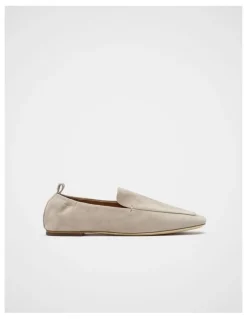 Seed Heritage Claire Loafer in Oat Suede