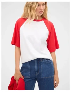 Seed Heritage Contrast Raglan Tee