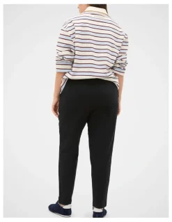 Seed Heritage Core Jersey Trackpant in Black
