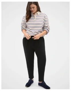 Seed Heritage Core Jersey Trackpant in Black