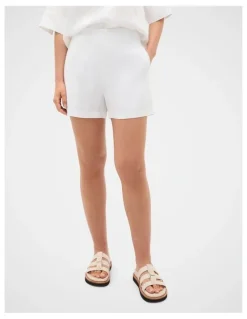 Seed Heritage Core Linen High Rise Short