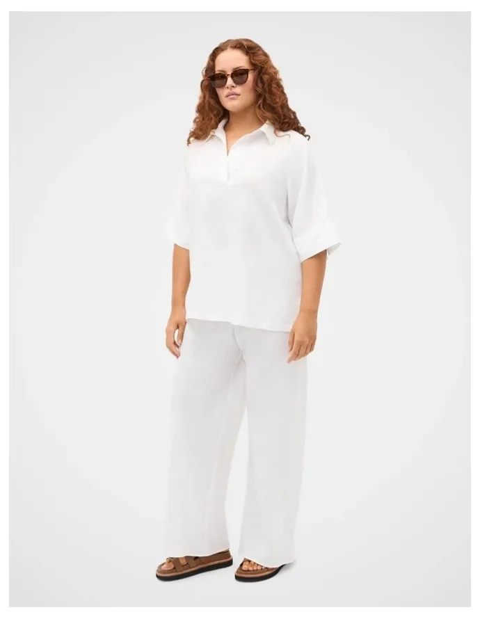 Seed Heritage Core Linen Easy Wide Leg Pant