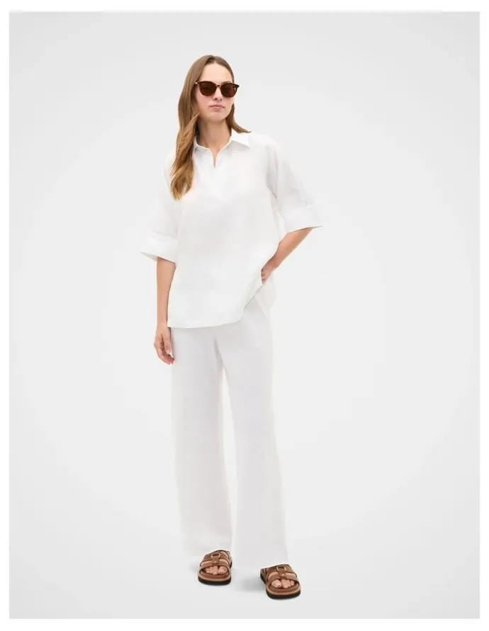 Seed Heritage Core Linen Easy Wide Leg Pant