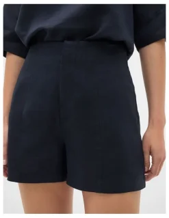 Seed Heritage Core Linen High Rise Short