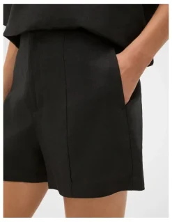 Seed Heritage Core Linen High Rise Short