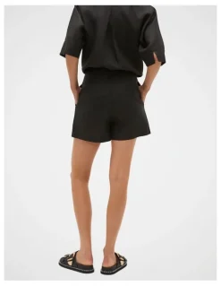 Seed Heritage Core Linen High Rise Short
