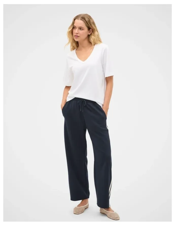 Seed Heritage Cotton V Neck Relaxed Tee