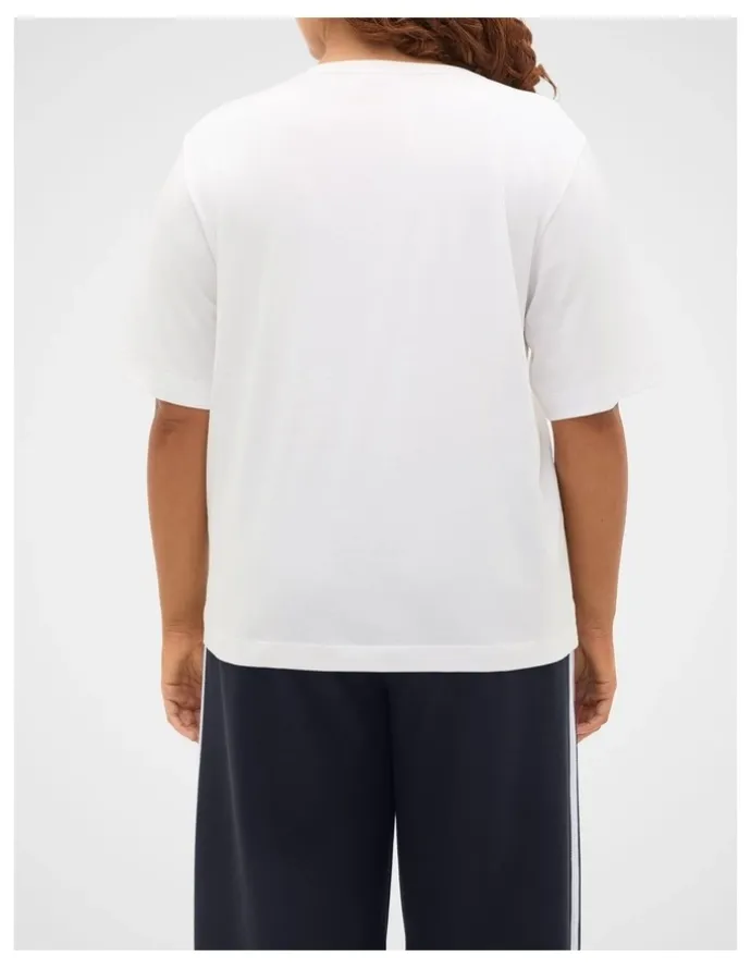 Seed Heritage Cotton V Neck Relaxed Tee