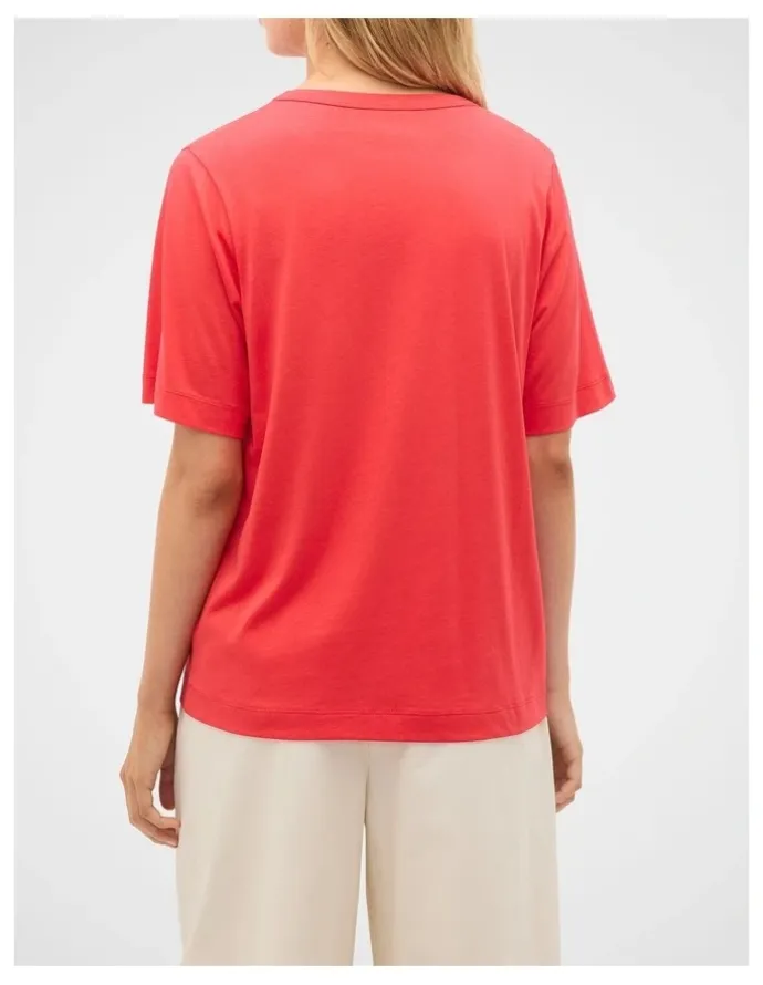 Seed Heritage Cotton V Neck Relaxed Tee