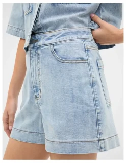 Seed Heritage Denim Button Up Short