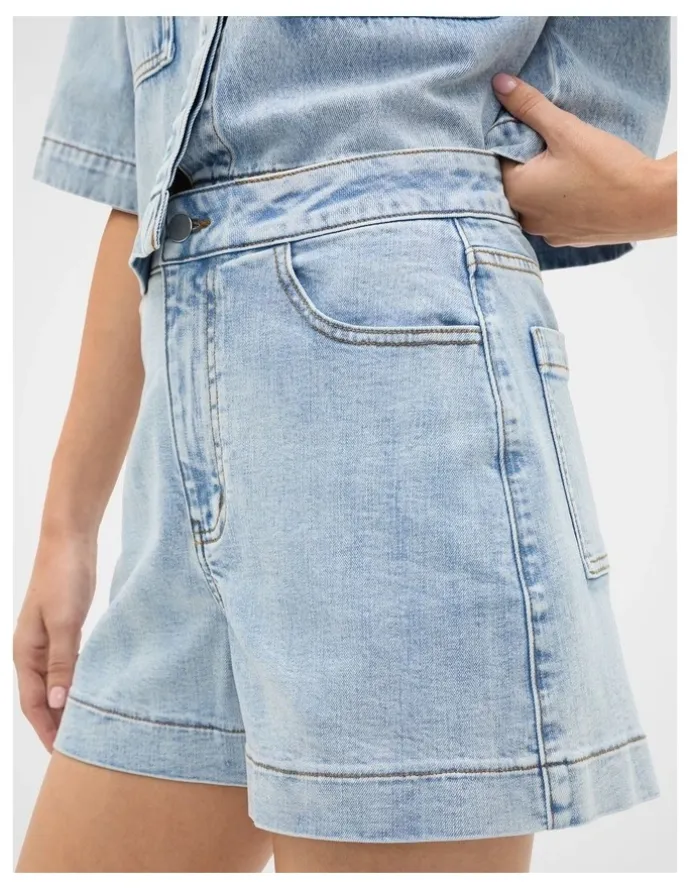 Seed Heritage Denim Button Up Short