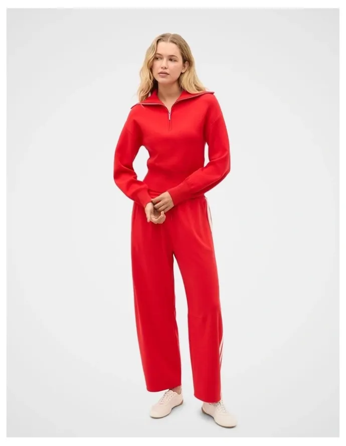 Seed Heritage Double Knit Crop Zip Through