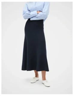 Seed Heritage Double Knit Midi Skirt