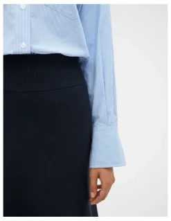 Seed Heritage Double Knit Midi Skirt