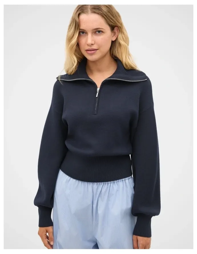 Seed Heritage Double Knit Crop Zip Through