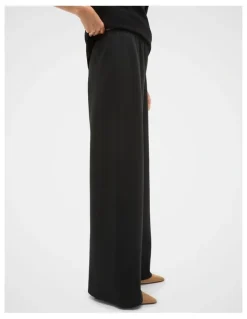 Seed Heritage Easy Wide Leg Pant in Black