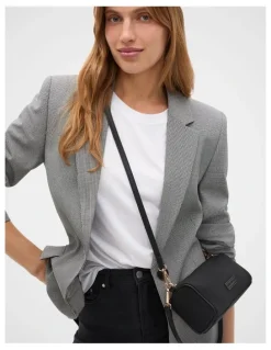 Seed Heritage Essential Mini Crossbody Bag in Black