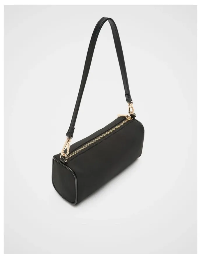Seed Heritage Essential Mini Crossbody Bag in Black