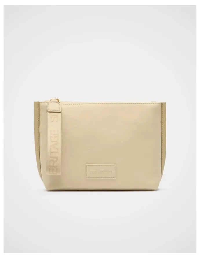 Seed Heritage Essential Pouch in Cashew Cream