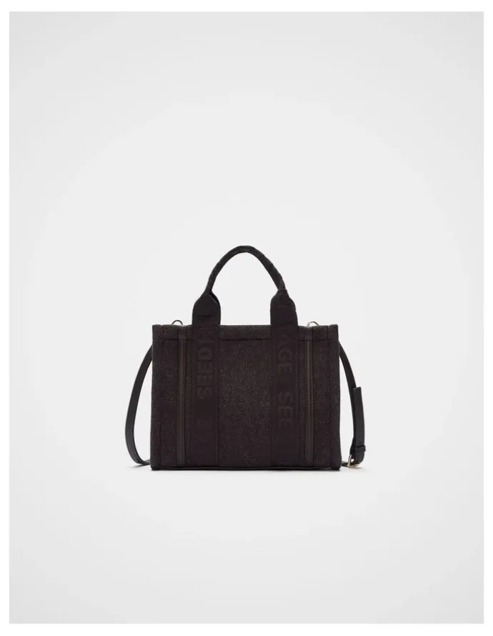 Seed Heritage Felt Mini Tote in Coffee Bean