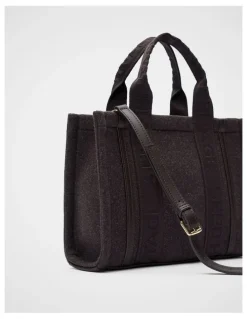 Seed Heritage Felt Mini Tote in Coffee Bean