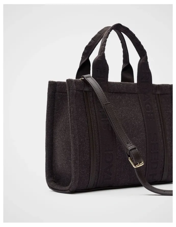 Seed Heritage Felt Mini Tote in Coffee Bean