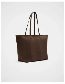 Seed Heritage Knitted Carry All Tote in Chestnut