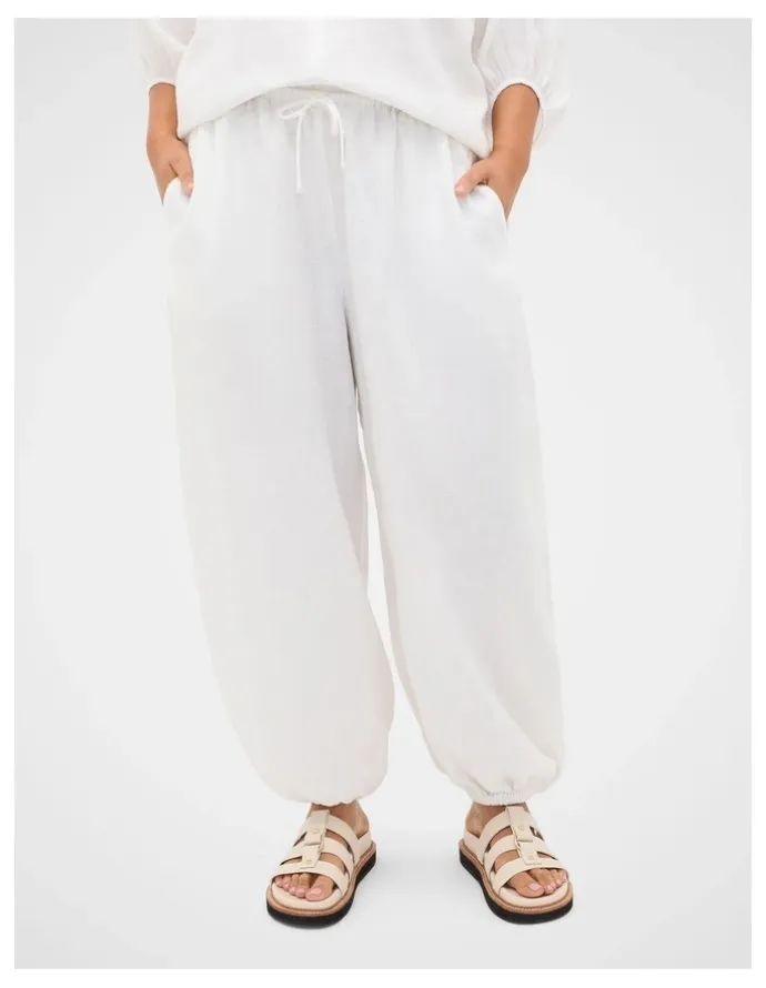 Seed Heritage Linen Balloon Tie Pant