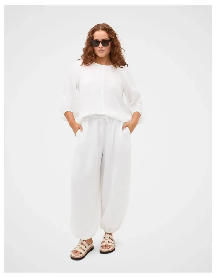 Seed Heritage Linen Balloon Tie Pant