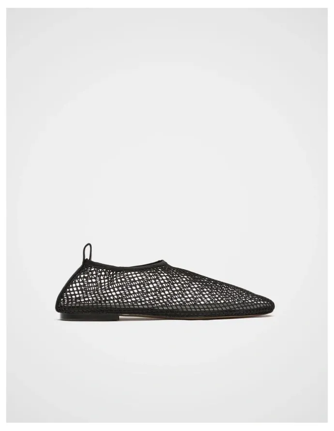 Seed Heritage Luna Mesh Flat in Black