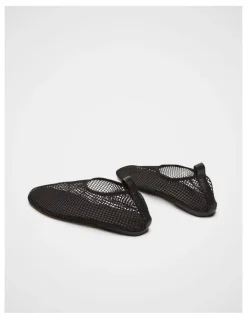Seed Heritage Luna Mesh Flat in Black