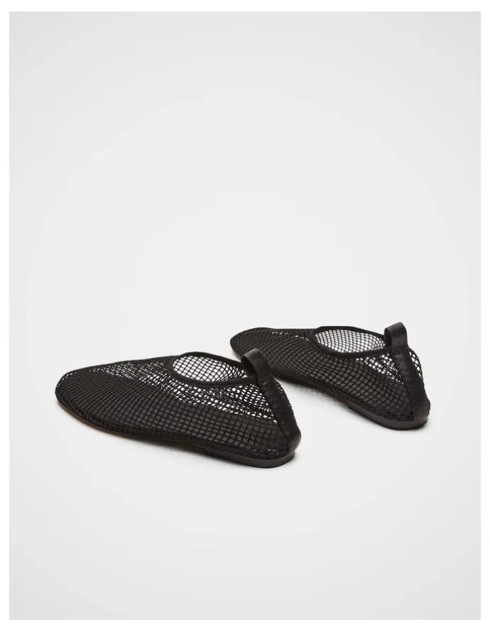 Seed Heritage Luna Mesh Flat in Black