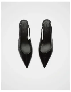 Seed Heritage Odette Slingback Heel in Black