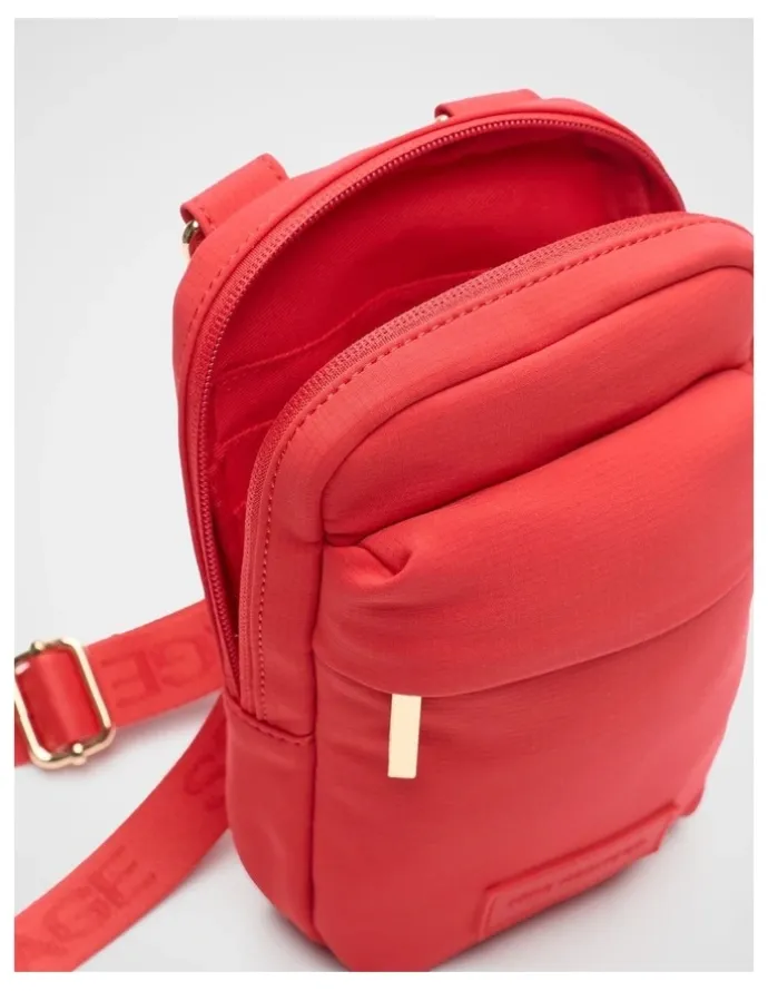 Seed Heritage On The Go Crossbody Bag in Chilli Red