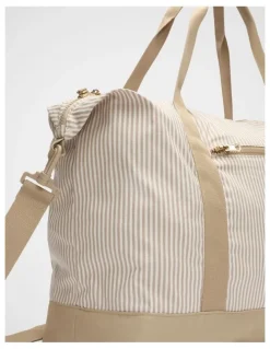 Seed Heritage Packable Travel Tote in Sandstone