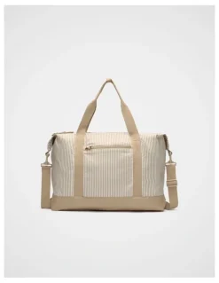 Seed Heritage Packable Travel Tote in Sandstone