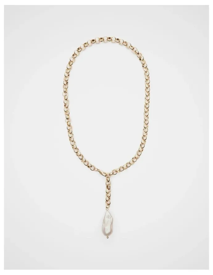 Seed Heritage Pearl Drop Pendant Necklace