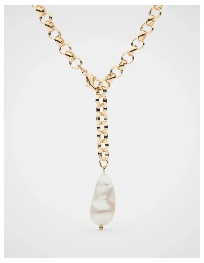 Seed Heritage Pearl Drop Pendant Necklace