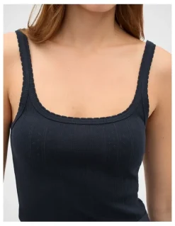 Seed Heritage Pointelle Easy Tank