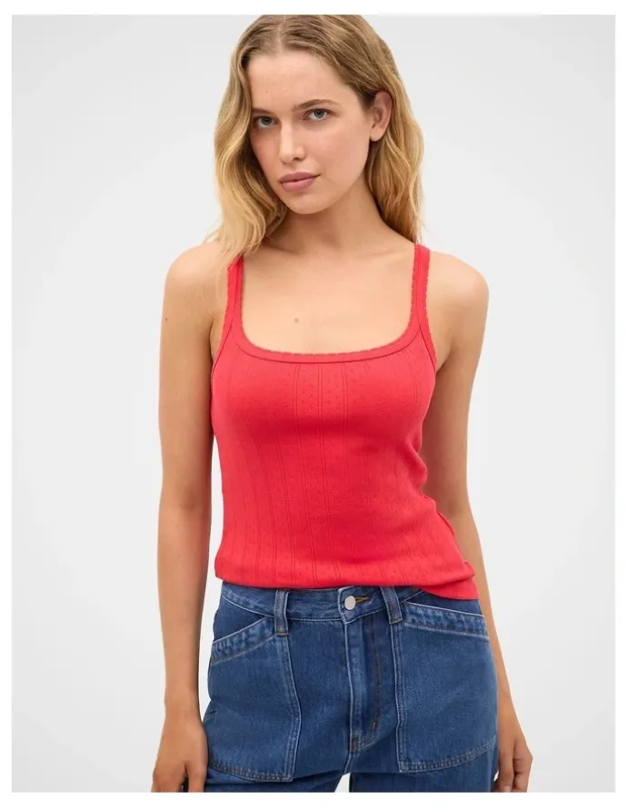 Seed Heritage Pointelle Easy Tank