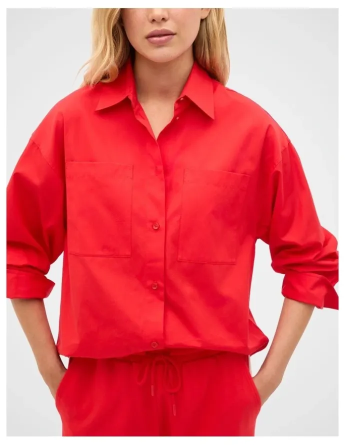 Seed Heritage Poplin Relaxed Shirt