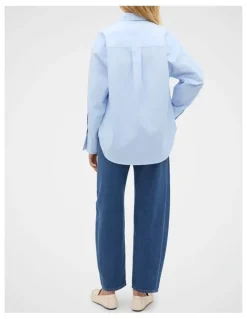 Seed Heritage Poplin Stripe Shirt