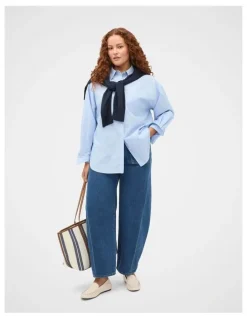 Seed Heritage Poplin Stripe Shirt