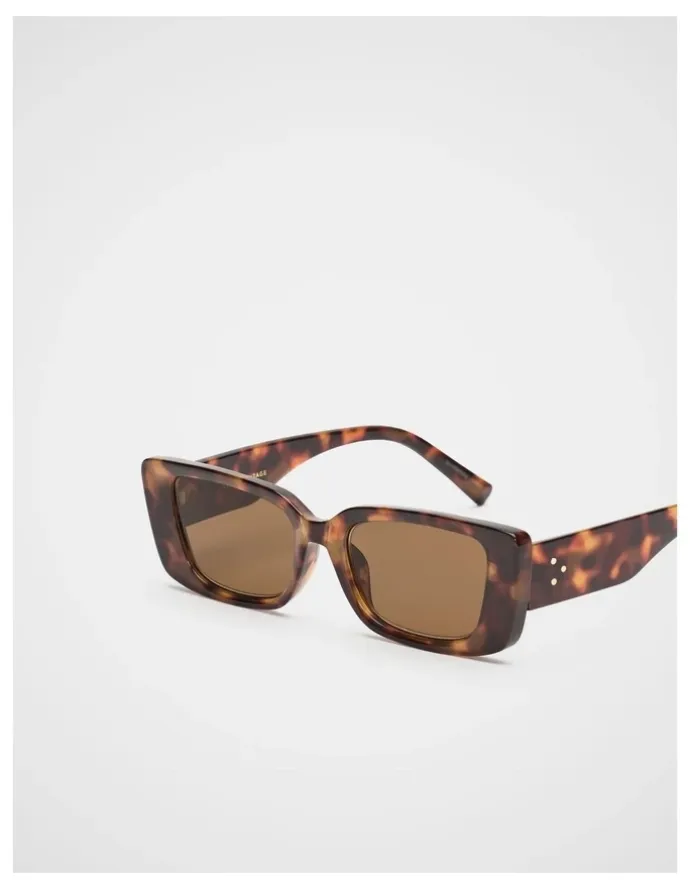 Seed Heritage Poppy Rectangle Sunglasses