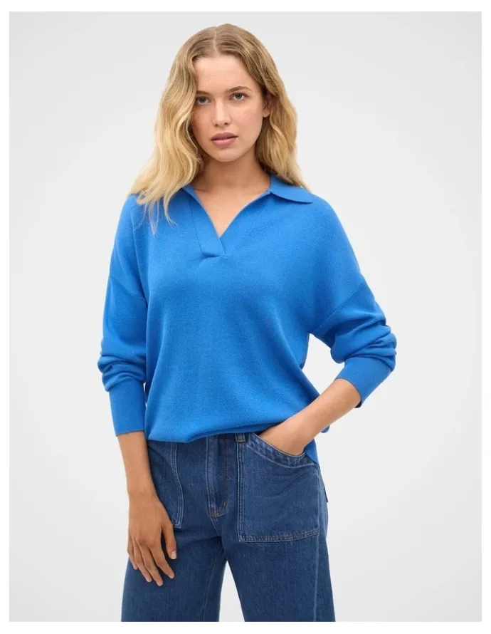 Seed Heritage Relaxed Polo Knit