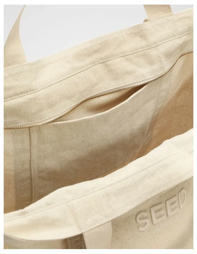 Seed Heritage Seed Overnight Bag in Natural