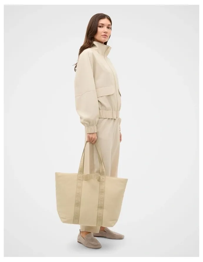 Seed Heritage Seed Weekend Tote in Cashew Cream